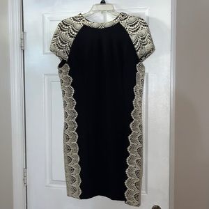 Black Dress with Embroidery